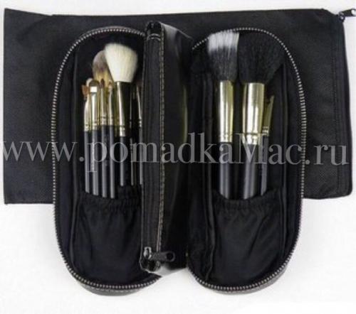 MAC кисти для макияжа. Набор из 12 профессиональных кистей для макияжа MAC.