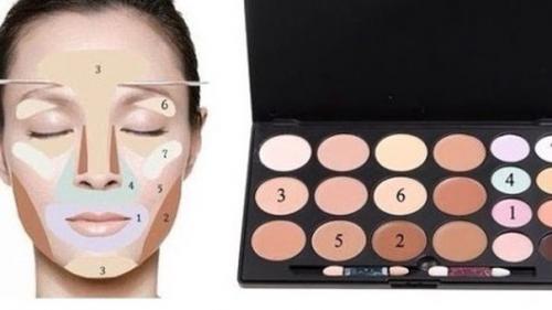 Палетка корректоров 20 цветов. 01