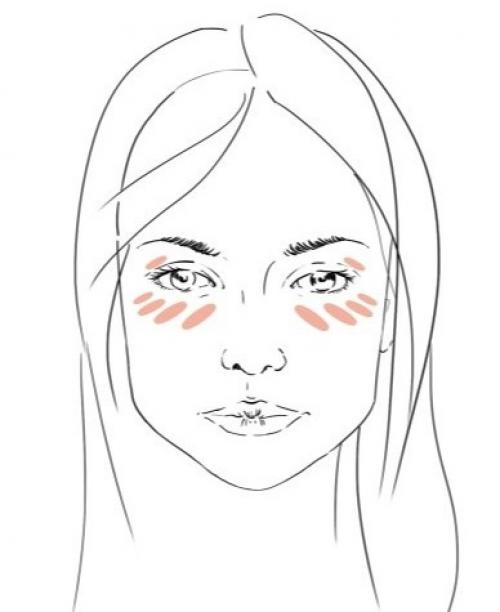 Как сделать цветовую коррекцию лица? 04