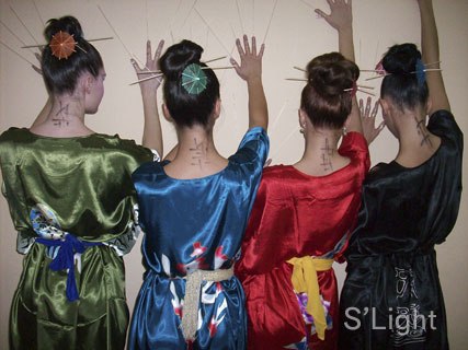 Идеи! Дресс-код, макияж и прическа для Япона-Пати. 02