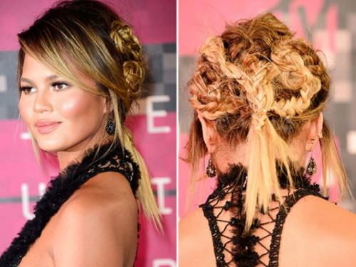 Как выглядели звезды на MTV Video Music Awards 2015: прически и макияж. 03