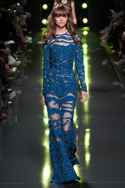 Неделя моды в Париже: “морской” макияж от Elie Saab 30. 09. 2014. 01