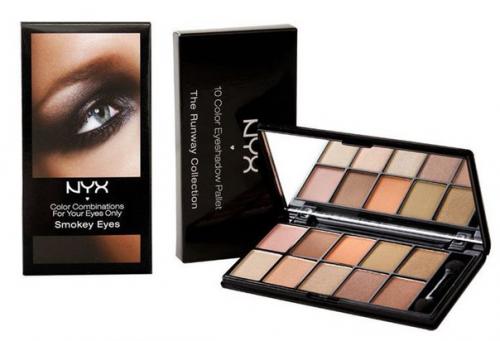 Палетки теней для век NYX 10 Color EYE Shadow Palette (5 видов). 05 Палетки теней для век NYX 10 Color EYE Shadow Palette (5 видов). 05