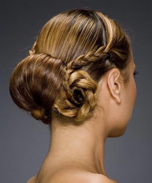 Топ - красивых вечерних причесок. 02