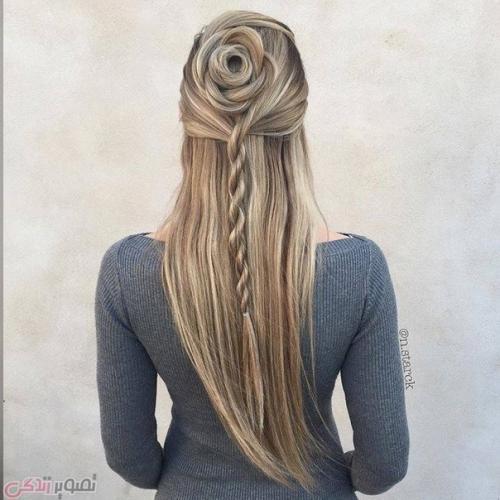 Прически на выпускной на длинные волосы. 05