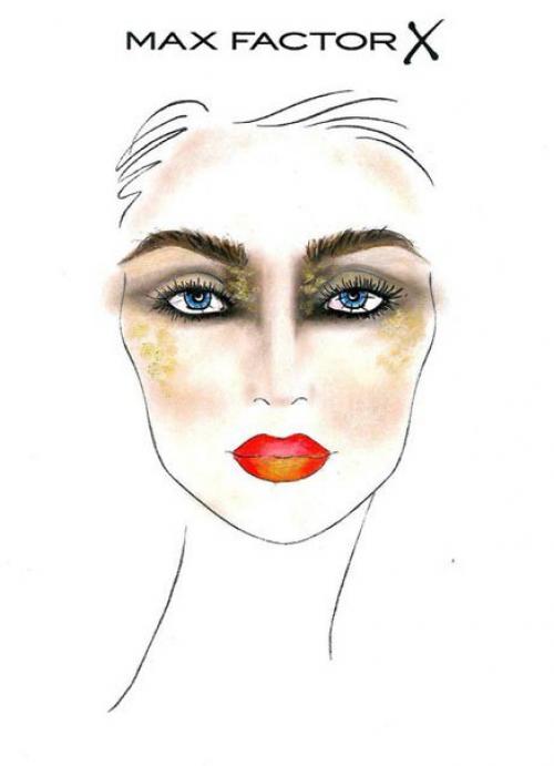 Макияж на новый год 2017. 01