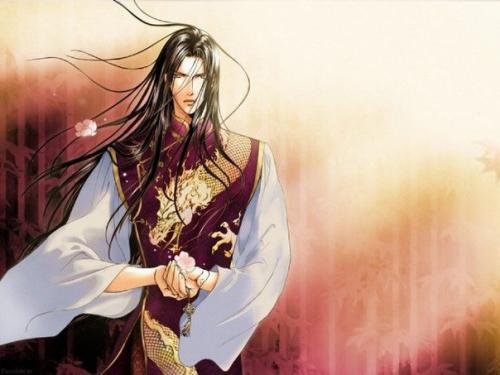 Огненный лис.  Моим далеким предком был огненный лис - оборотень кисунэ. 03