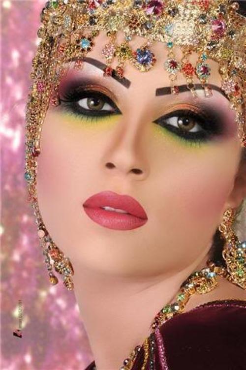 Макияж в восточном стиле. 03