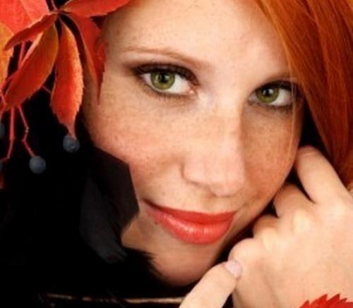 Макияж для зеленых глаз. 01