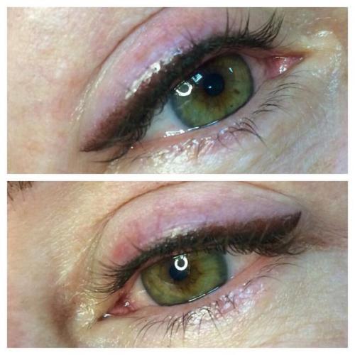 Перманентный макияж век - выразительный взгляд без карандашей и лайнеров на 2 года. 01