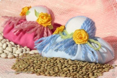 Вальдорфская кукла - зерновушка. 01