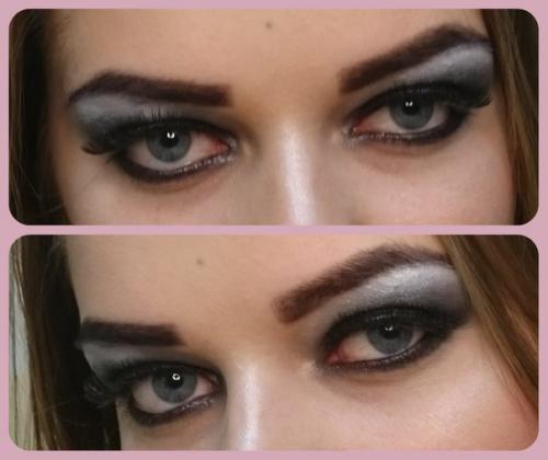 Сегодня с очень милой девушкой Машей колдовали над её вечерним макияжем. 02