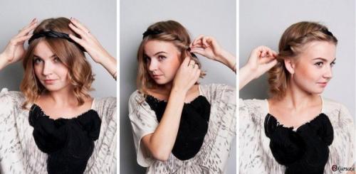 Прическа в греческом стиле. 02