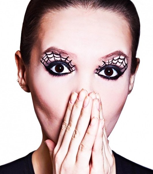 Макияж на хэллоуин. 05 Макияж на хэллоуин. 05