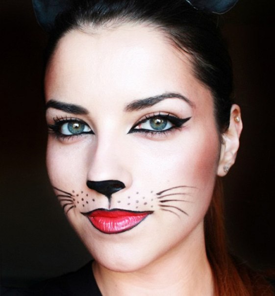 Макияж на хэллоуин. 06 Макияж на хэллоуин. 06