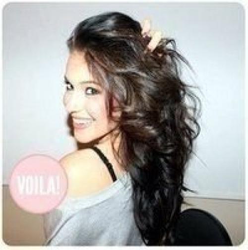 Мы делаем кудряшки при помощи утюжка! 05 Мы делаем кудряшки при помощи утюжка! 05