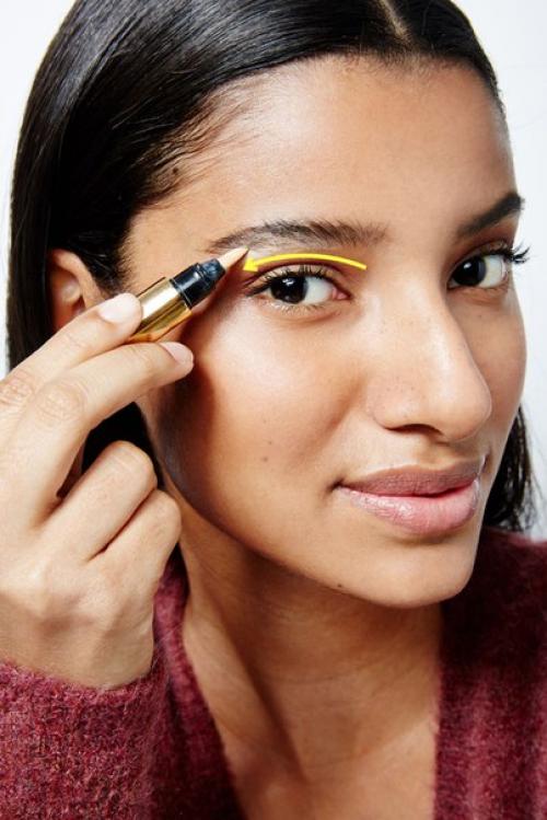 Как использовать консилер для губ, глаз и бровей. 03