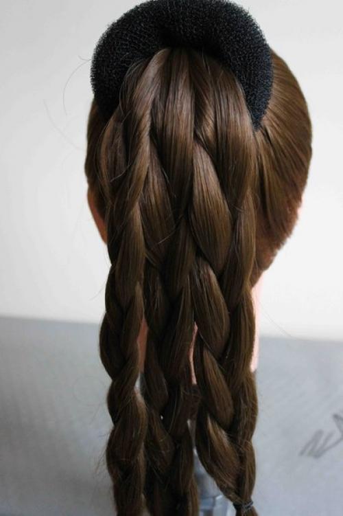 Урок красивой праздничной прически. 02