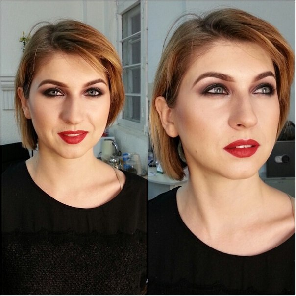 Второй урок яркого макияжа для ксении. 01