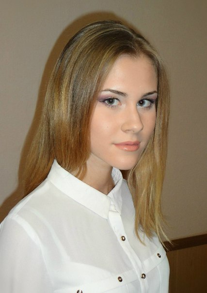 Красивая Лера. Свадебный макияж в персиково-сиреневых тонах. 01