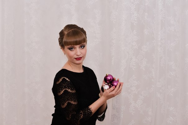 Решила сделать несколько образов к Новому Году. 07