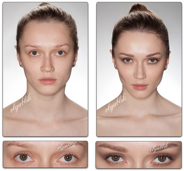 Макияж Nude.  Естественный макияж или макияж в новом стиле Nude ( Nude- от англ. 01