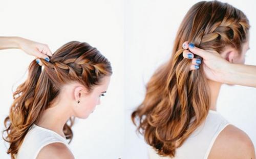 Вымытые слегка подсушенные волосы накрутите на крупные бигуди и дайте им высохнуть. 01