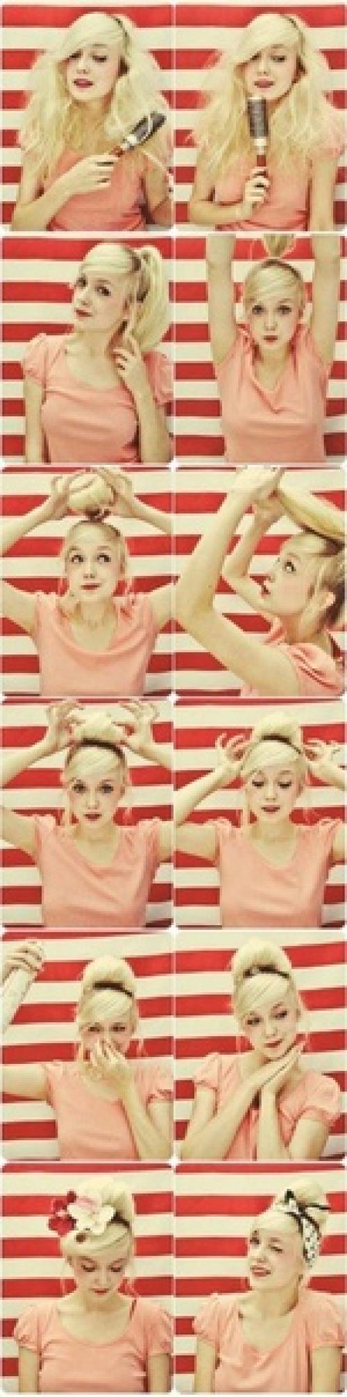 Красивые прически с пучком: мы делаем различные варианты. 03