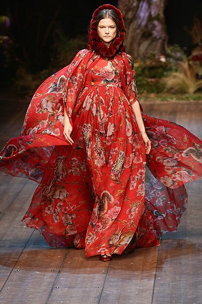 Неделя моды в Милане-2014: показ Dolce& Gabbana.