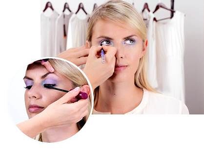 Уроки красоты.   Макияж в карамельных оттенках. 01