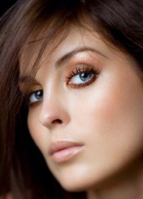 Макияж для голубых глаз. 02