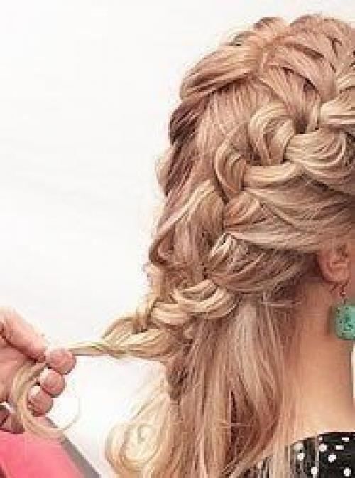 Красивый урок прически. 02