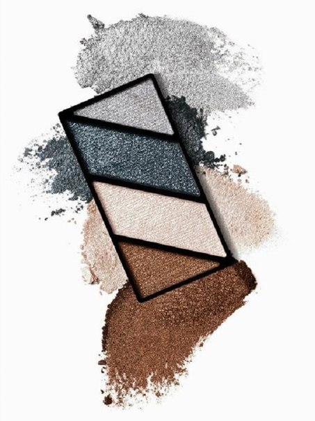 Тени для вечернего макияжа карих и светло - карих глаз. 01