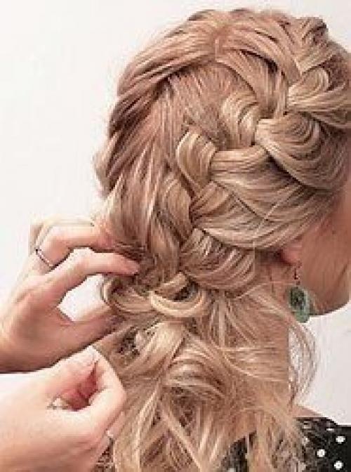 Красивый урок прически. 03