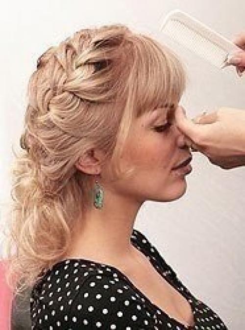 Красивый урок прически. 05