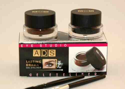 Крем-кохль ADS 24 часа (черно-коричневый). Крем-кохль ADS 24 часа (черно-коричневый).