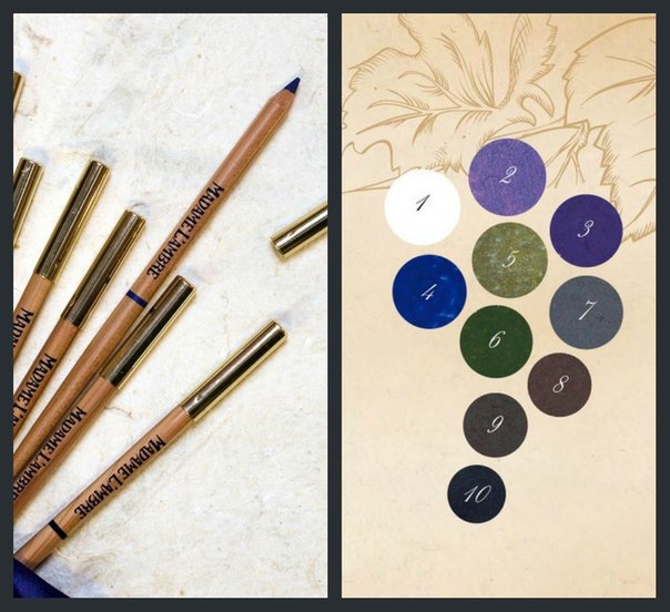Карандаши ДЛЯ Глаз Eye liner Madame Lambre®.