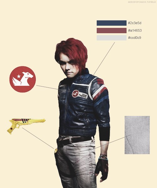 GerardWay FrankIero Frerard. Все сто раз видели и клип, и эти фотки (не арты. Это фото. 01