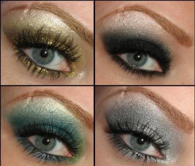 Макияж для серых глаз. Как придать серым глазам разные оттенки. 01