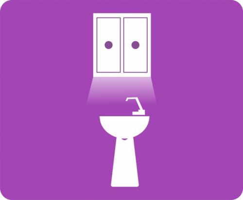 Как правильно разместить светильники в санузле? 02 Как правильно разместить светильники в санузле? 02