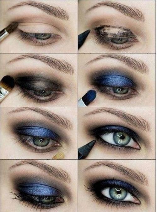 Пошаговая инструкция Как Сделать Эффектные Smoky Eyes. 01