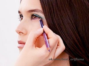 Макияж глаз в два тона. 02