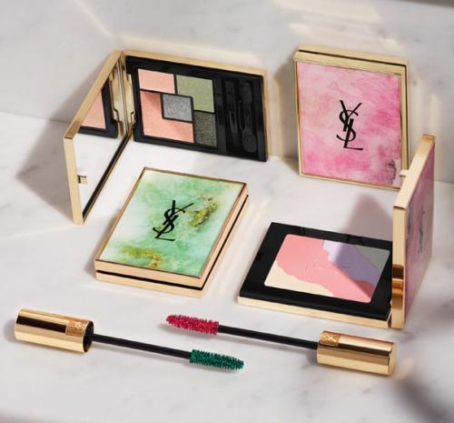 Весенняя коллекция опала YSL в цветах яшмы и розового. 01