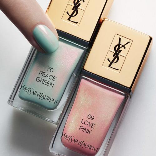 Весенняя коллекция опала YSL в цветах яшмы и розового. 03