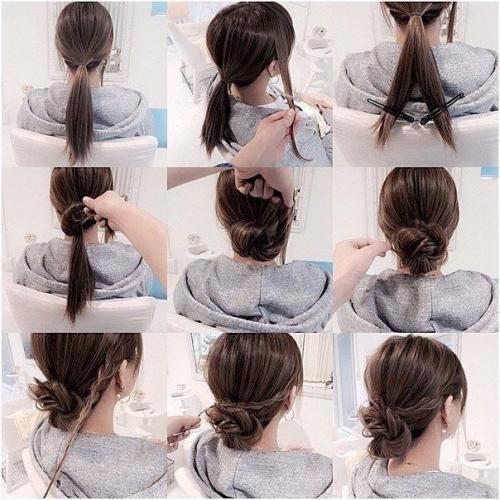 Уроки причёсок на каждый день. 01