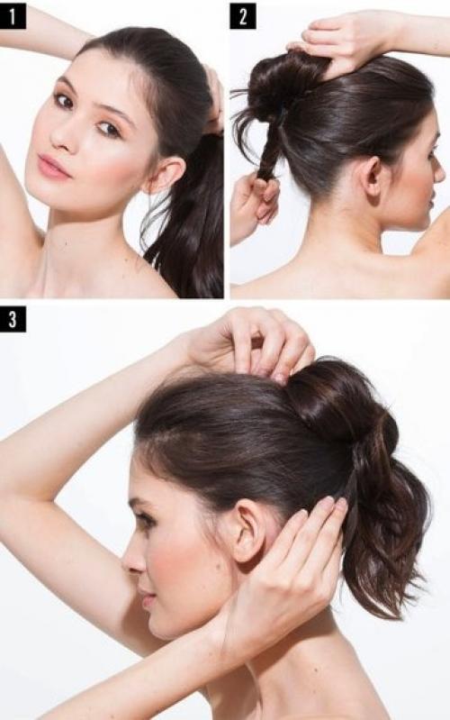 4 суперстильные прически, которые ты легко сделаешь за 5 минут. 05