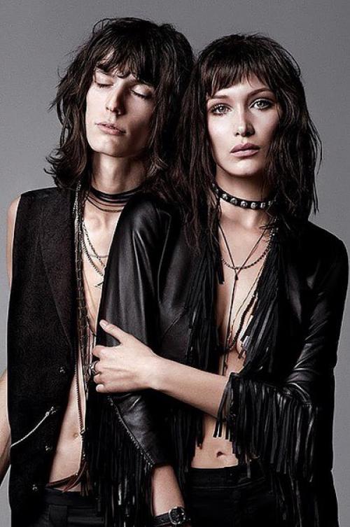 Белла хадид для рекламной кампании косметического бренда снялась. 03