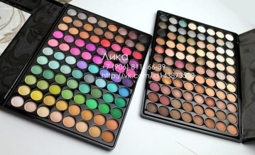 Палитра теней 88 цветов номер 2 нейтральная матовая (небольшое количество с перламутром. 02