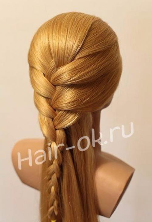 Урок обалденного плетения шикарной косы. 03