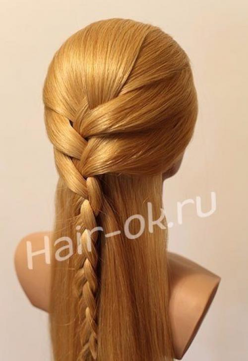 Урок обалденного плетения шикарной косы. 02